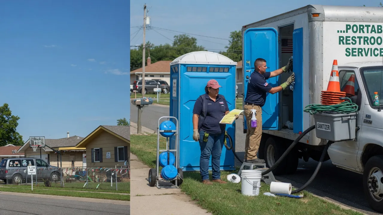 Portable Toilet Rental in Hazel Crest, IL near me